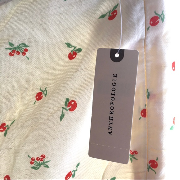 NWT Anthro Feather Bone Cherry Pants 🍒 - Picture 6 of 9